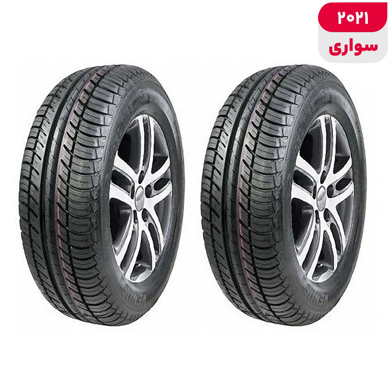 لاستیک خودرو یزد تایر مدل VENUS سایز 175/70R13 - دو حلقه