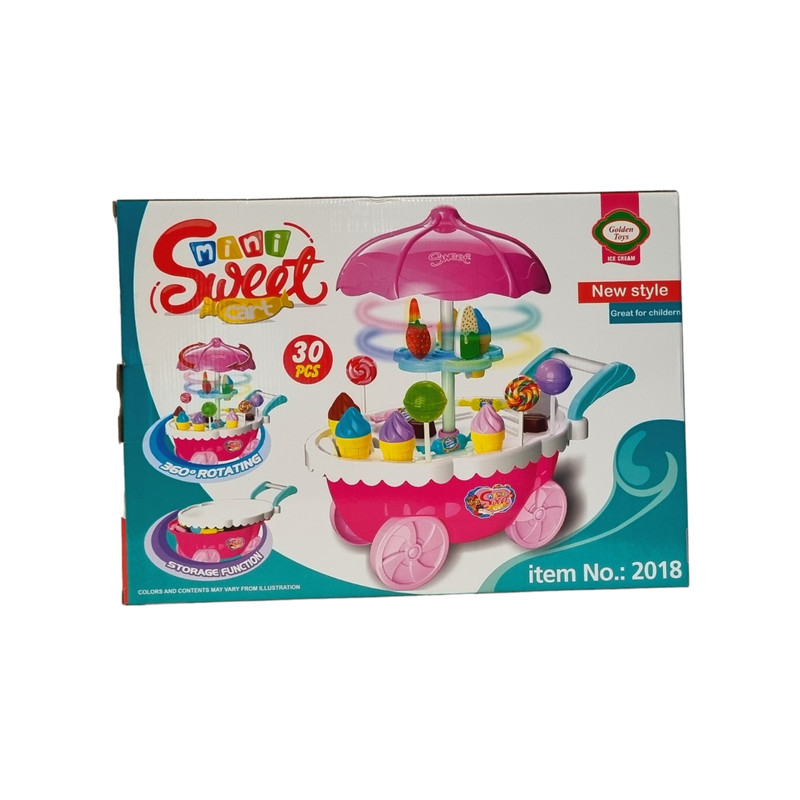 ساختنی مدل کالسکه بستنی فروش کد A04