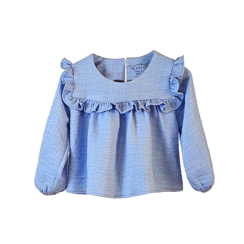 بلوز آستین بلند دخترانه تیتیش مدل 2471613