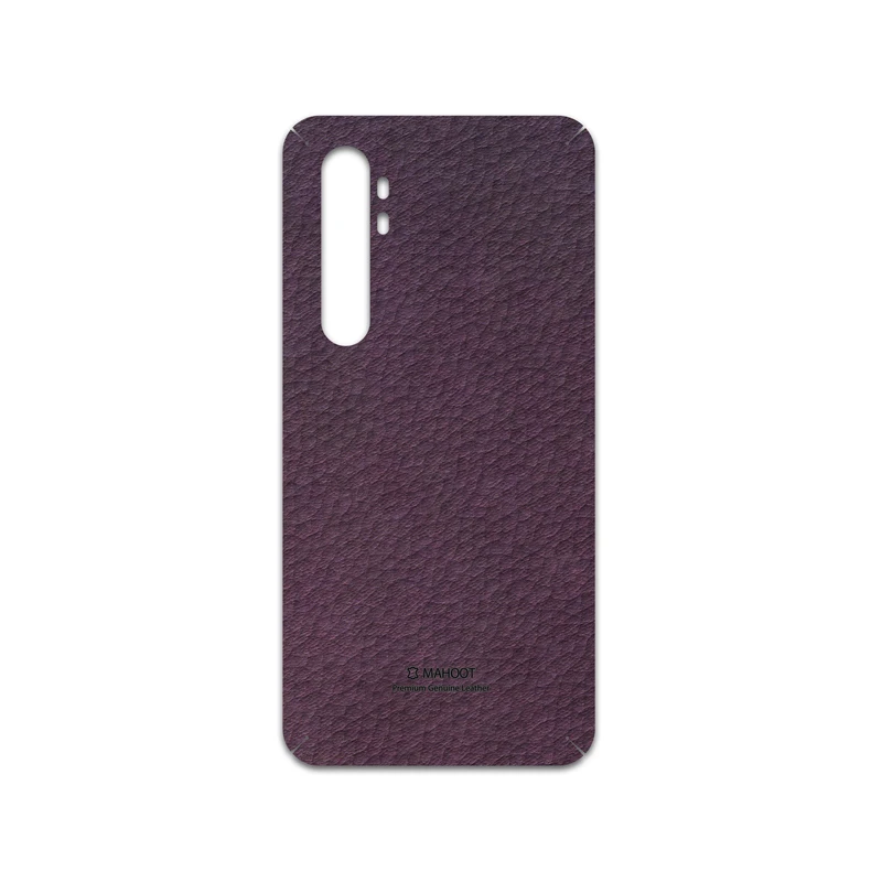 برچسب پوششی ماهوت مدل Purple-Leather مناسب برای گوشی موبایل شیائومی Mi Note 10 Lite