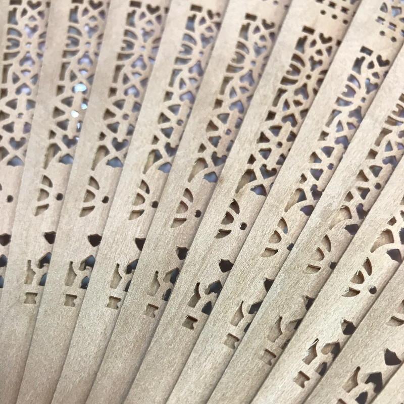 بادبزن مدل دستی چوبی