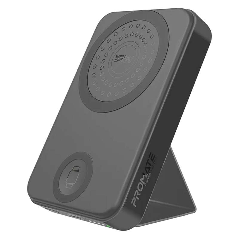 پاوربانک پرومیت مدل POWERMAG-TRIO.BLACK ظرفیت 10000 میلیآمپر ساعت پاوربانک پرومیت مدل POWERMAG-TRIO.BLACK ظرفیت 10000 میلیآمپر ساعت