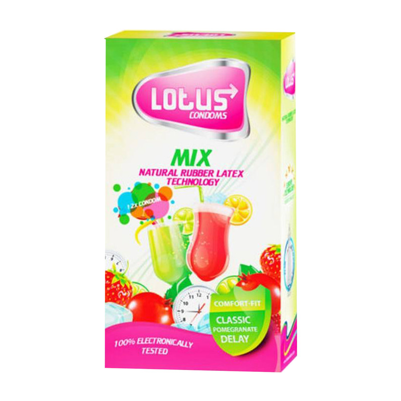 کاندوم لوتوس مدل Mix بسته 12 عددی به همراه کاندوم انجل مدل DELAY PLYS بسته 3 عددی