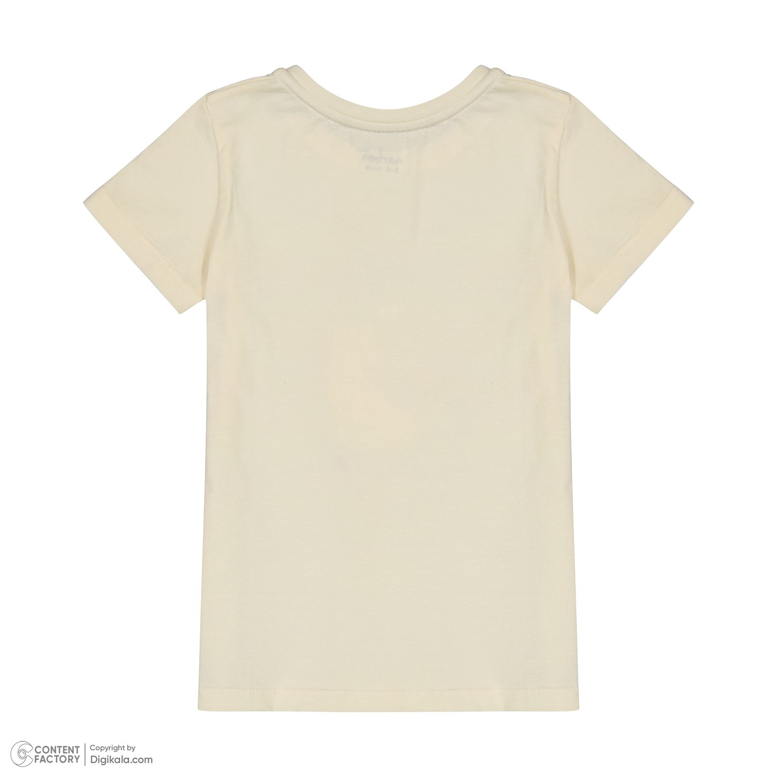 ست تی شرت و شلوار دخترانه ناربن مدل 1183 رنگ زرد روشن - - 6