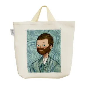 ساک خرید خندالو مدل Van Gogh کد 2387