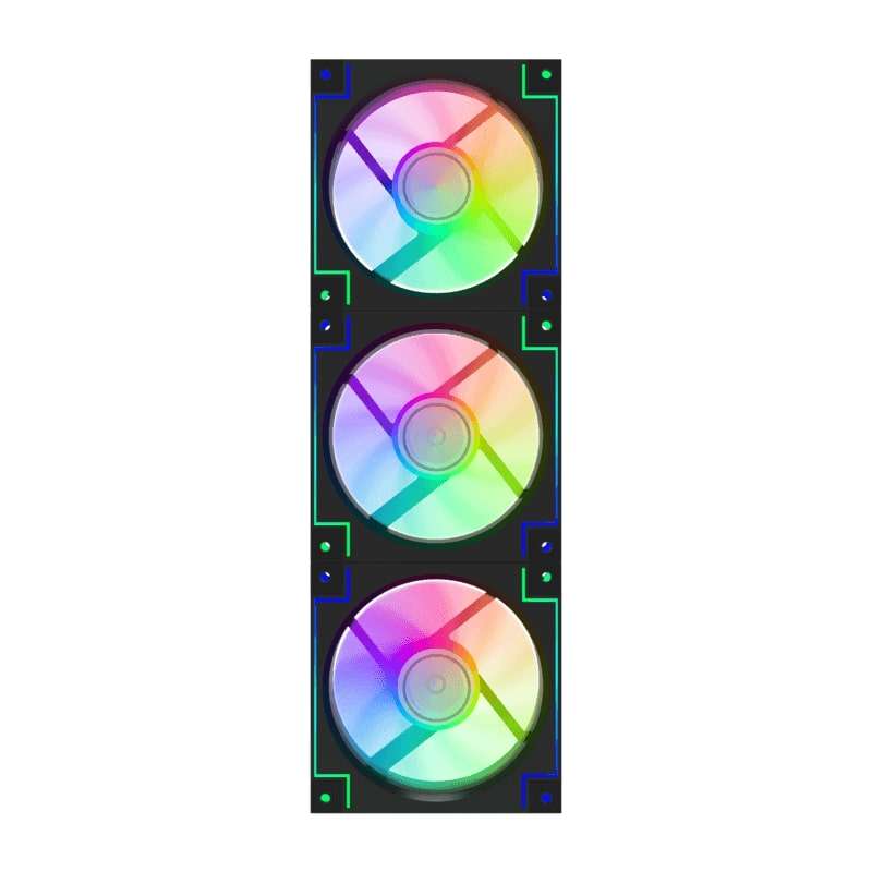 فن کیس گیم مکس مدل RD300 بسته سه عددی فن کیس گیم مکس مدل RD300 بسته سه عددی