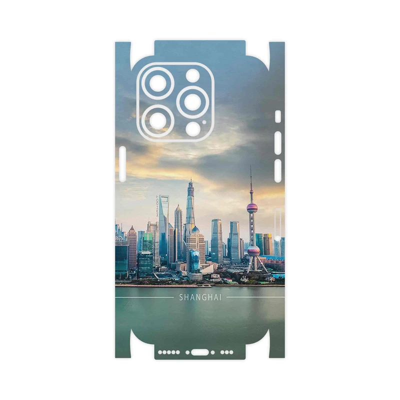 برچسب پوششی ماهوت مدل Shanghai_City-FullSkin مناسب برای گوشی موبایل اپل iPhone 14 Pro