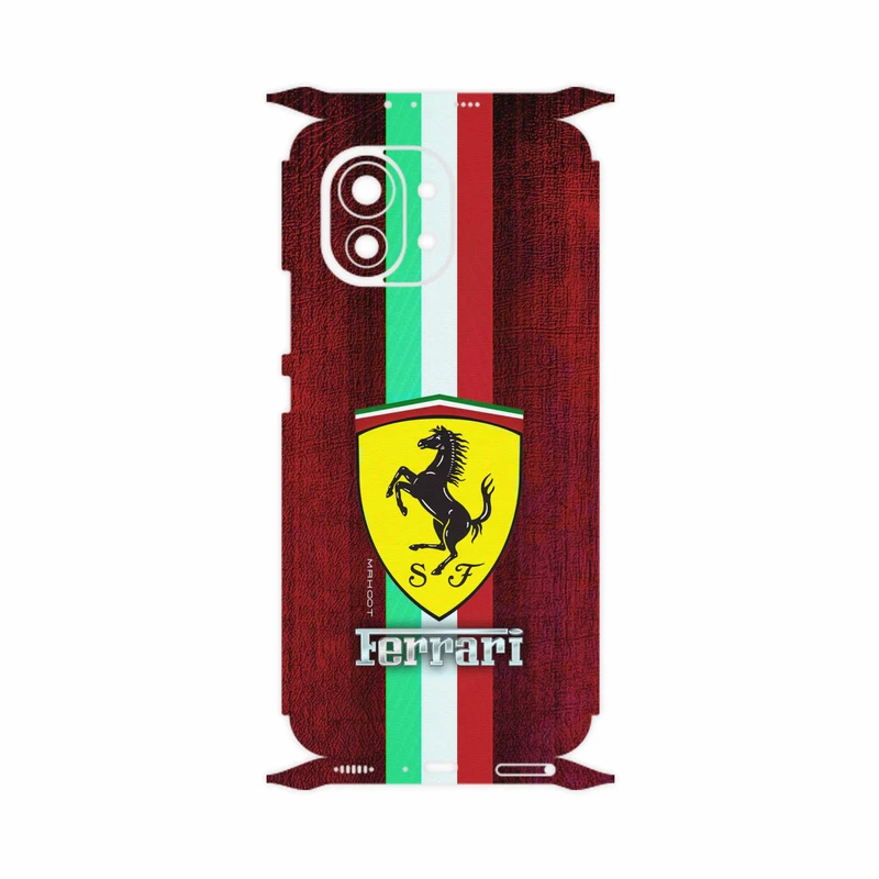 برچسب پوششی ماهوت مدل Ferrari-FullSkin مناسب برای گوشی موبایل شیائومی Mi 11 5G