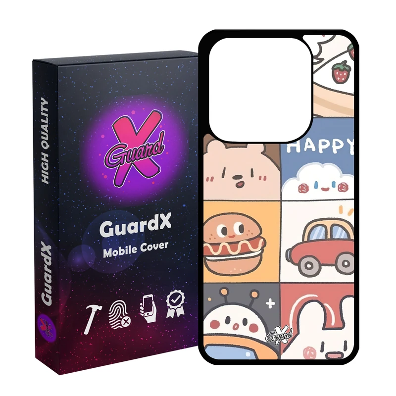 کاور گارد ایکس طرح دخترانه مدل 10513 مناسب برای گوشی موبایل شیائومی Redmi Note 14 4G