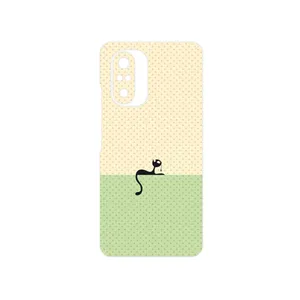 MAHOOT Minimal Internet Cat Icon Cover Sticker for Xiaomi Mi 11i