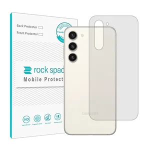 Rock space HyGEL model transparent back protector suitable for Samsung Galaxy S23 Plus mobile phone