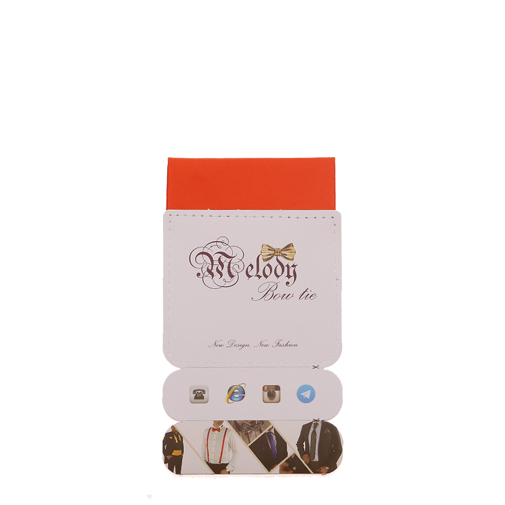 دستمال جیب مردانه ملودی مدل PS5105MSOrnge