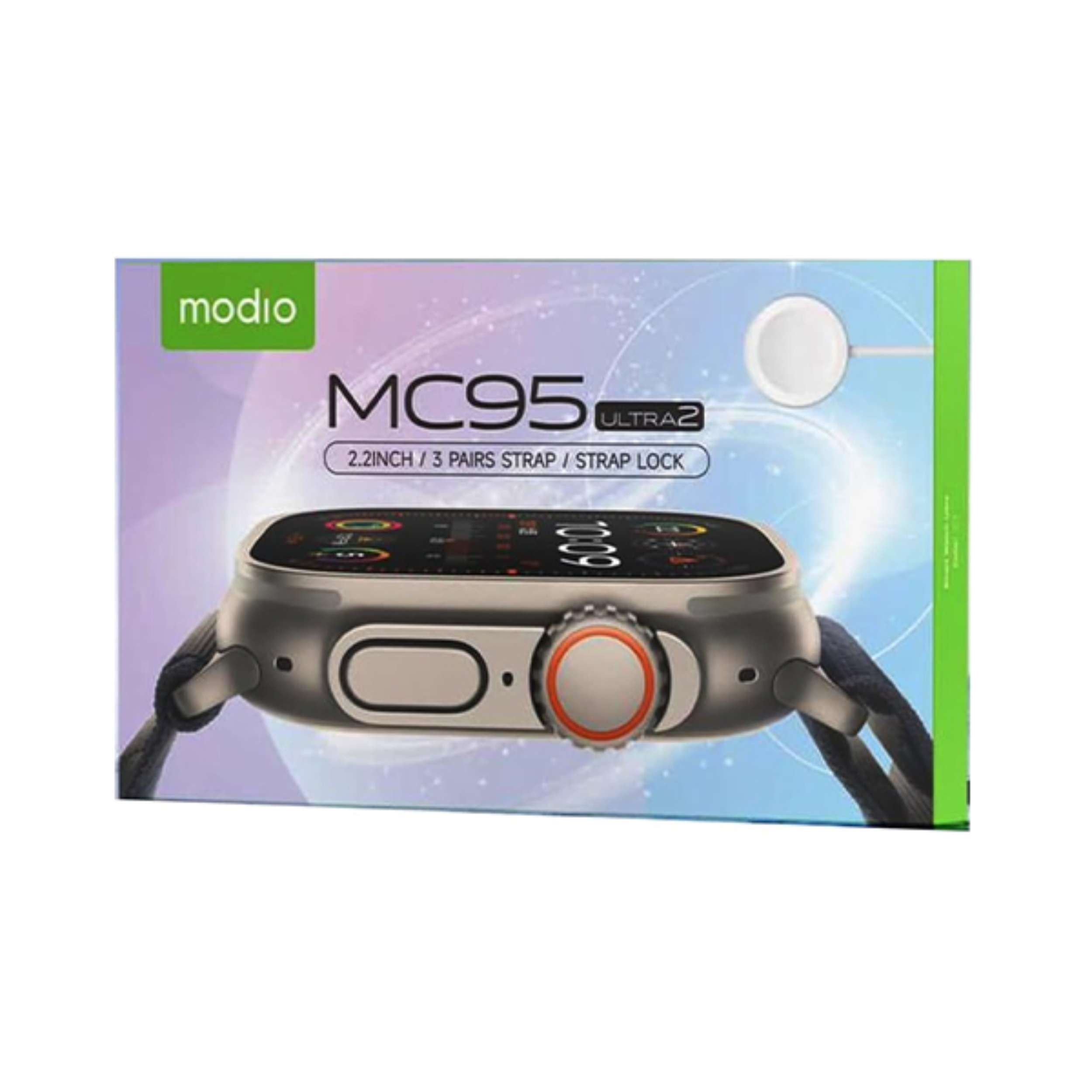 ساعت هوشمند مودیو مدل MC95 ULTRA2