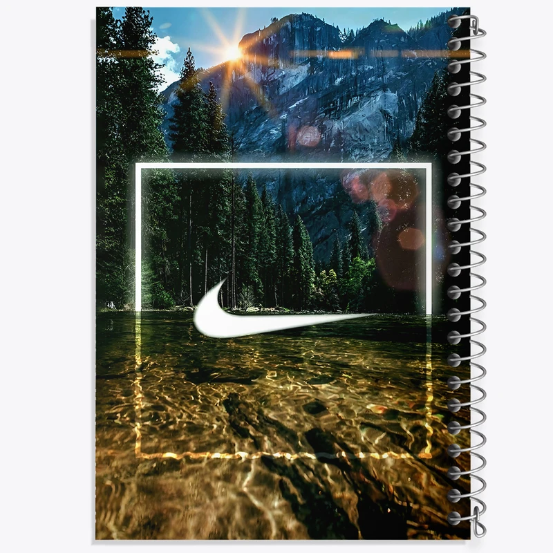 دفتر شطرنجی 50 برگ خندالو طرح نایک (Nike) کد F7024