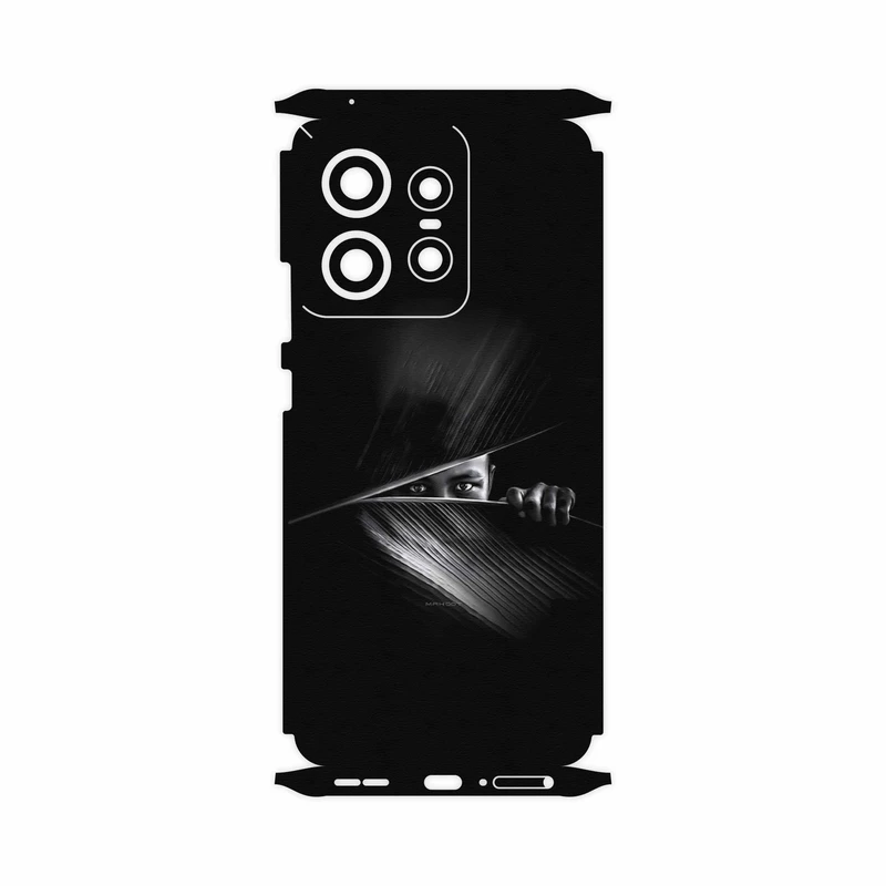 برچسب پوششی ماهوت مدل Black Portrait-FullSkin مناسب برای گوشی موبایل موتورولا Edge 50 Pro