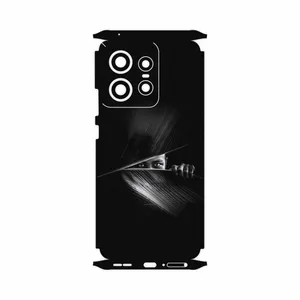 MAHOOT Black Portrait-FullSkin Cover Sticker for Motorola Edge 50 Pro