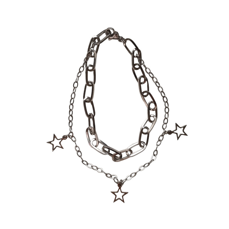 دستبند زنانه مدل آویز ستاره دستبند زنانه مدل آویز ستاره