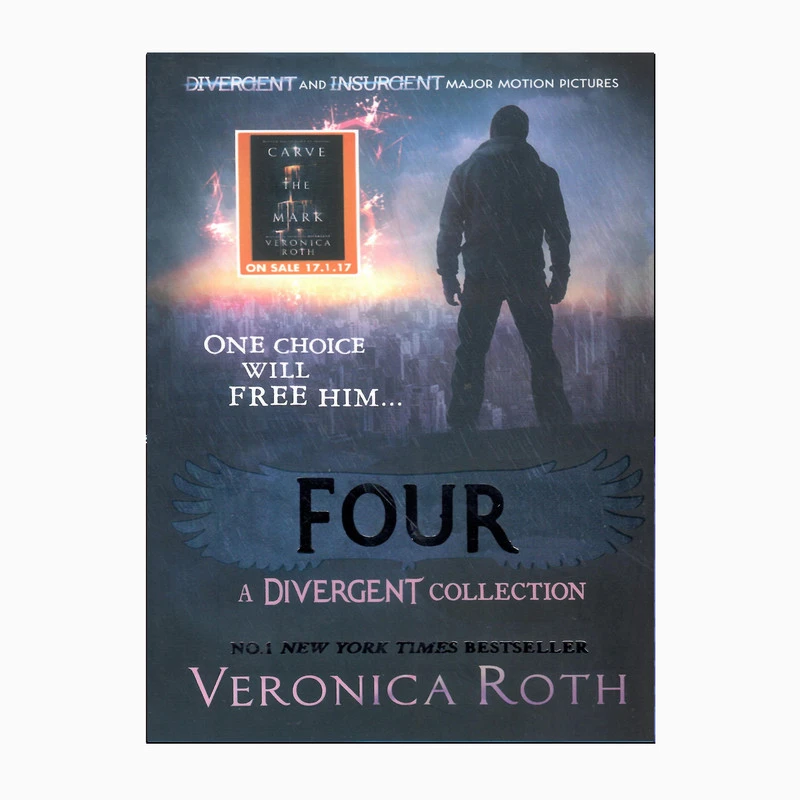 کتاب رمان Four A Divergent Collection اثر جمعی از نویسندگان انتشارت هارپر دیزاین