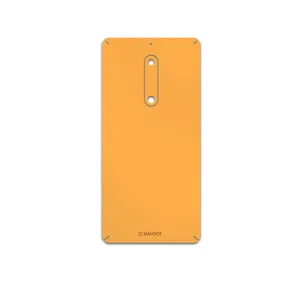 MAHOOT Matte-Orange Cover Sticker for Nokia 5