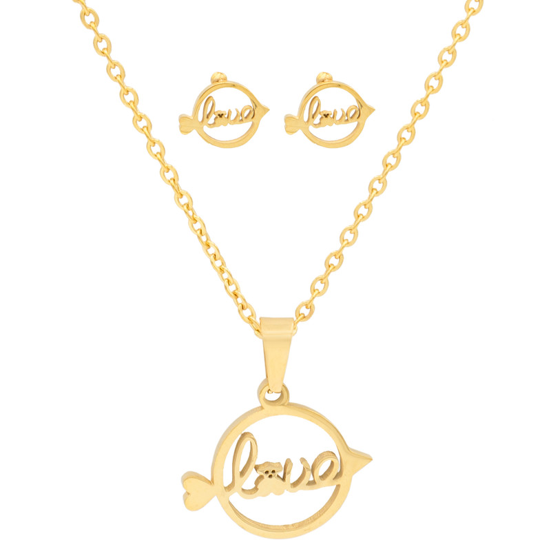 نیم ست زنانه مدل Love کد 209062 نیم ست زنانه مدل Love کد 209062