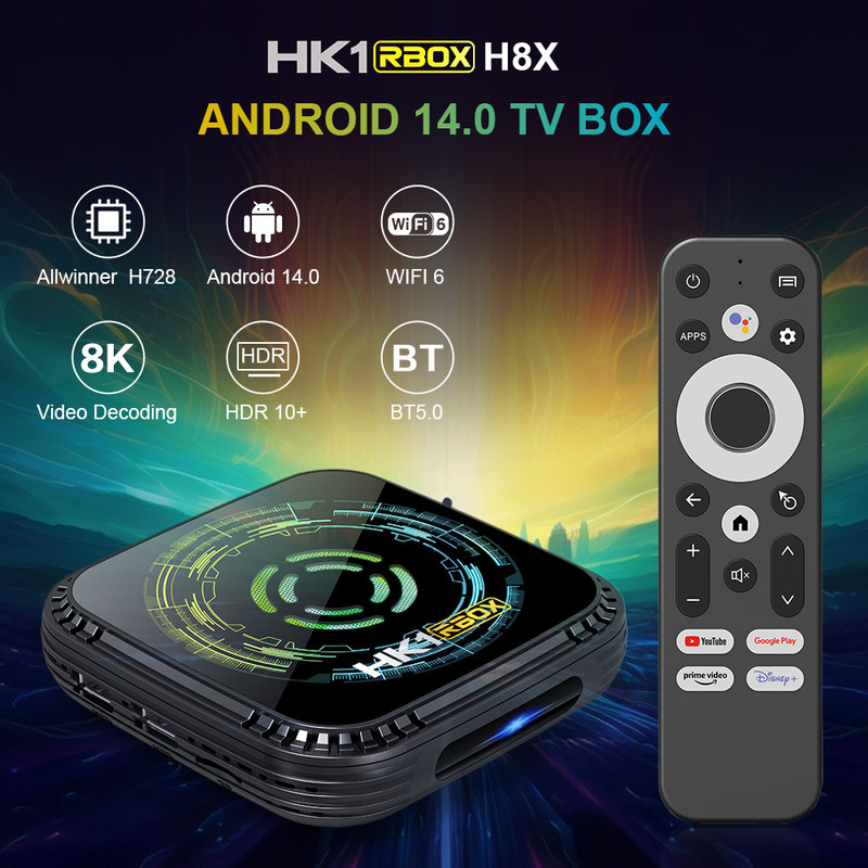 اندرویدباکس اچ‌کی1 مدل RBOX H8X