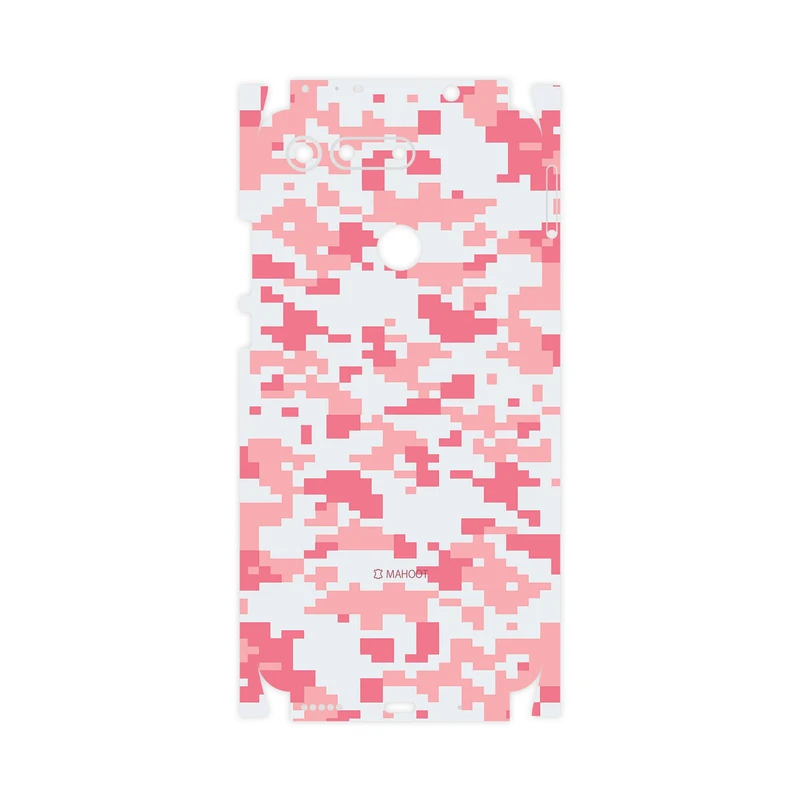 برچسب پوششی ماهوت مدل Army-Pink-pixel-FullSkin مناسب برای گوشی موبایل آنر View 20