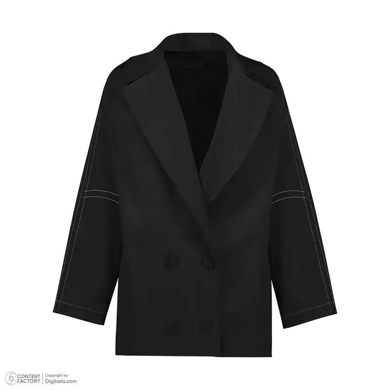 بارانی زنانه ناریان مدل 2022310 رنگ مشکی