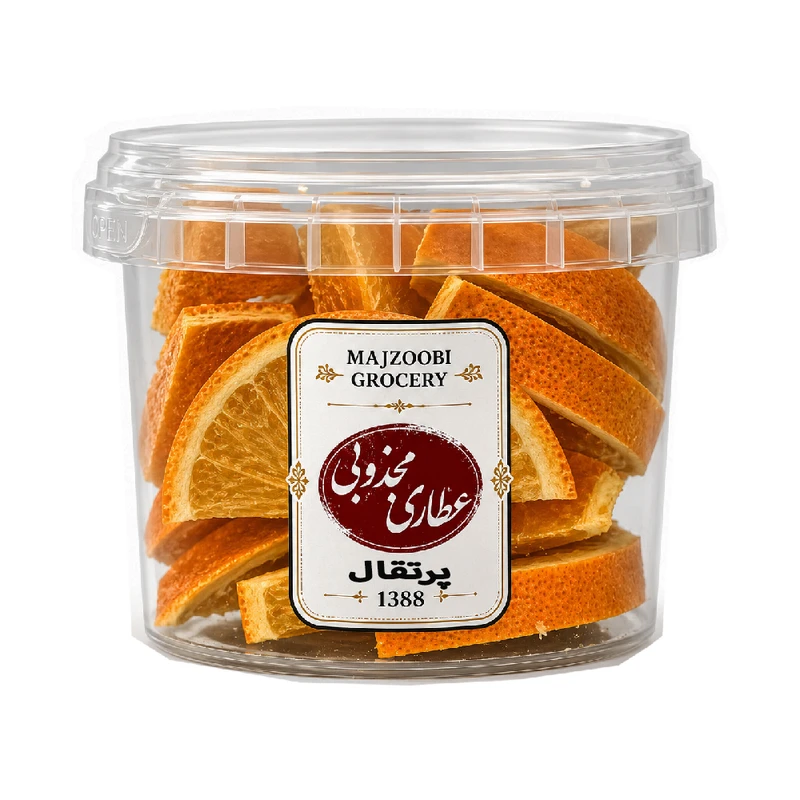 پرتقال خشک پفکی مجذوبی - 40 گرم