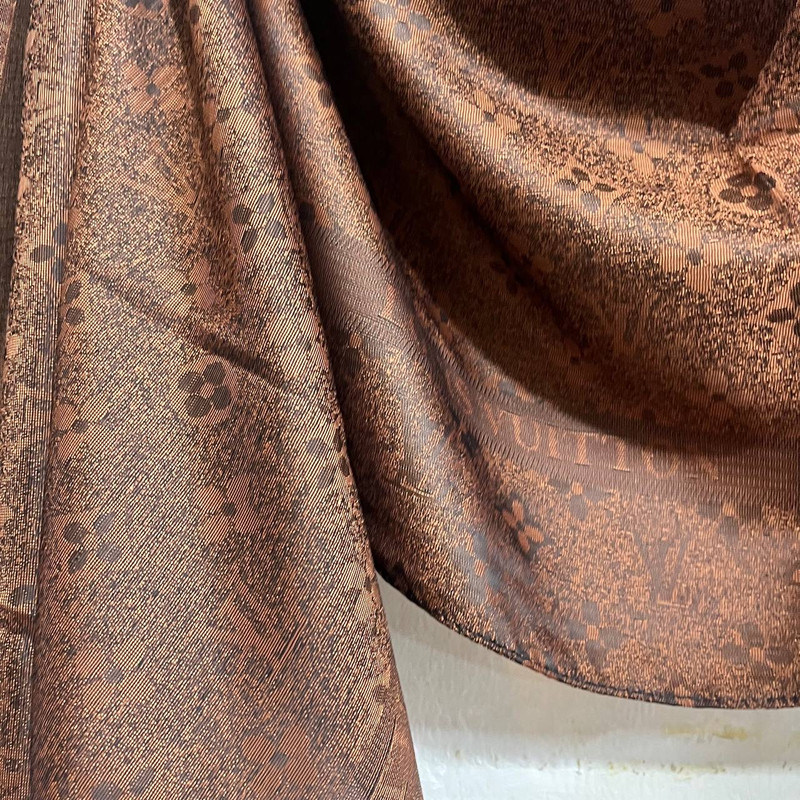 شال زنانه مدل نخی کشمیر مزونی طرح ال وی