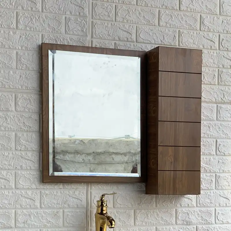 ست کابینت و روشویی آکاژو مدل A506 به همراه آینه و باکس