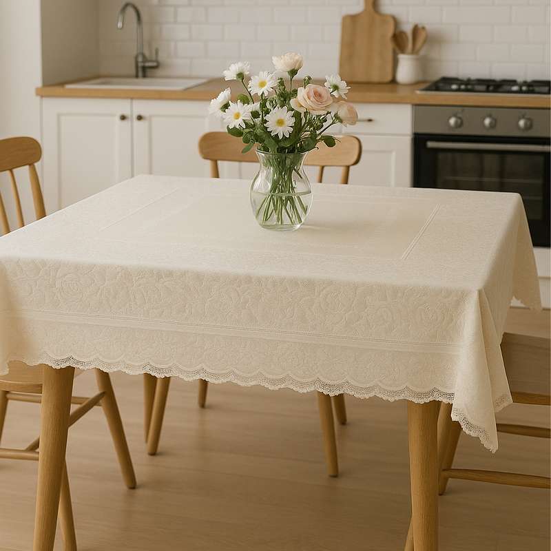 رومیزی تاچ مدل Jakar سایز 180x180 سانتی متر