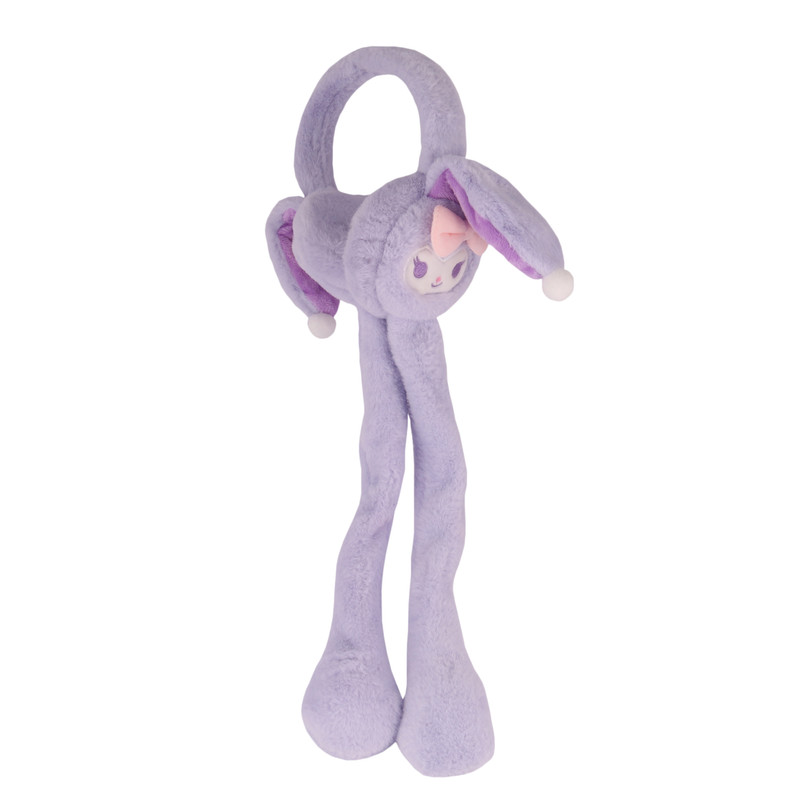 گوش گیر زمستانی دخترانه مدل پمپی طرح کرومی