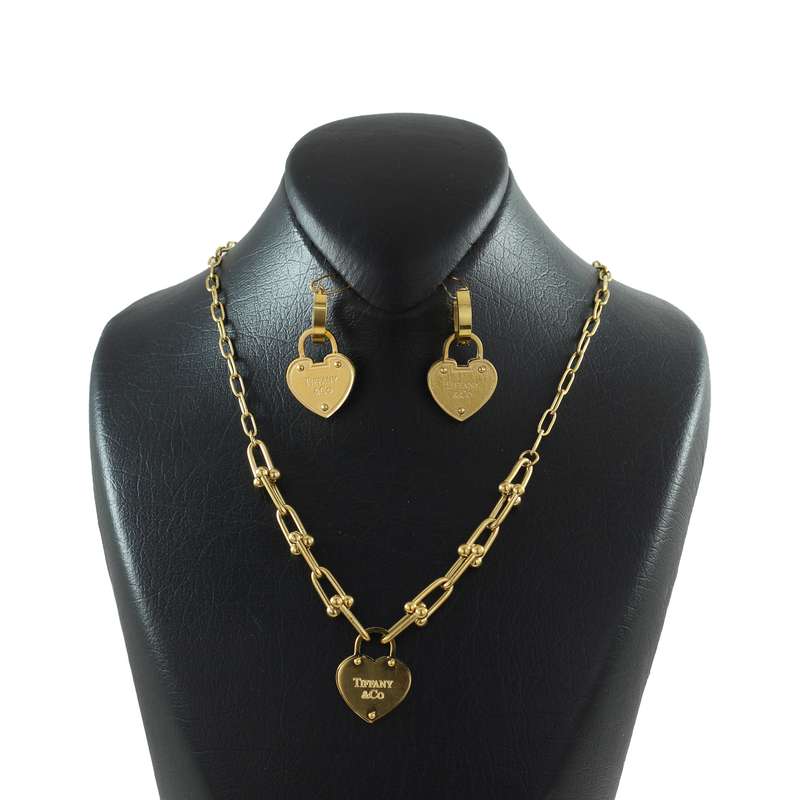 نیم ست زنانه مدل قلب کد H68 نیم ست زنانه مدل قلب کد H68