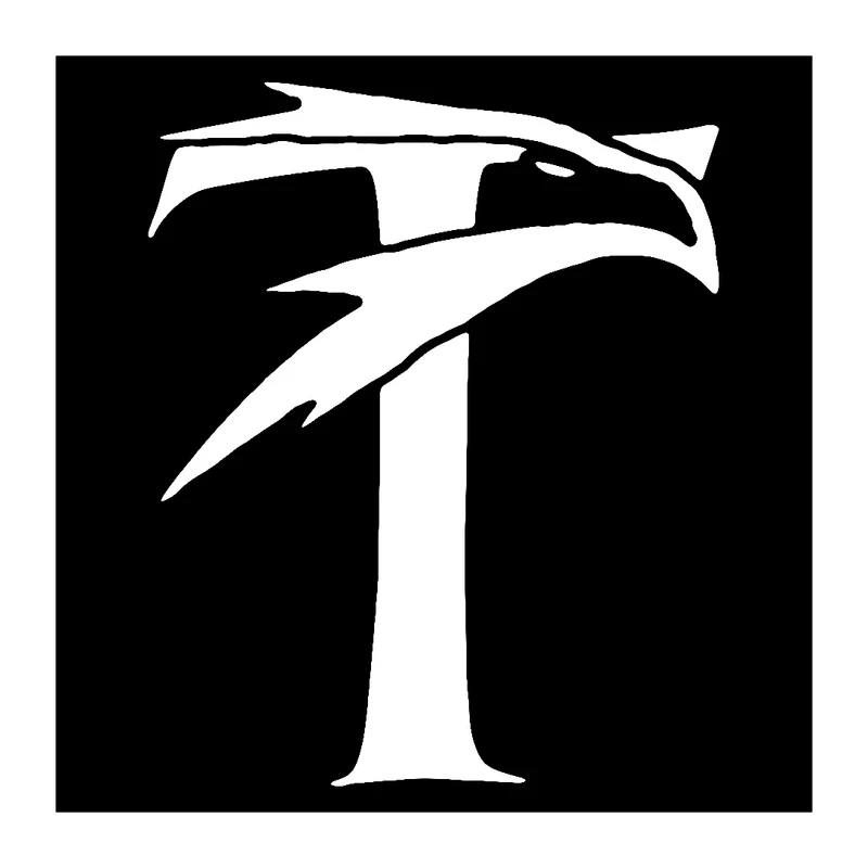  شابلون باتیس آرت طرح حرف T کد 864