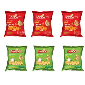 بادام زمینی روکش دار میکس 6 سیروکا - 3000 گرم بسته 6 عددی