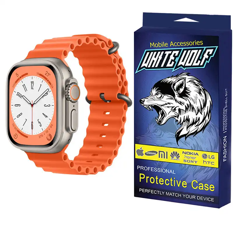 بند وایت ولف مدل WB-Ocean مناسب برای ساعت هوشمند T900 Ultra