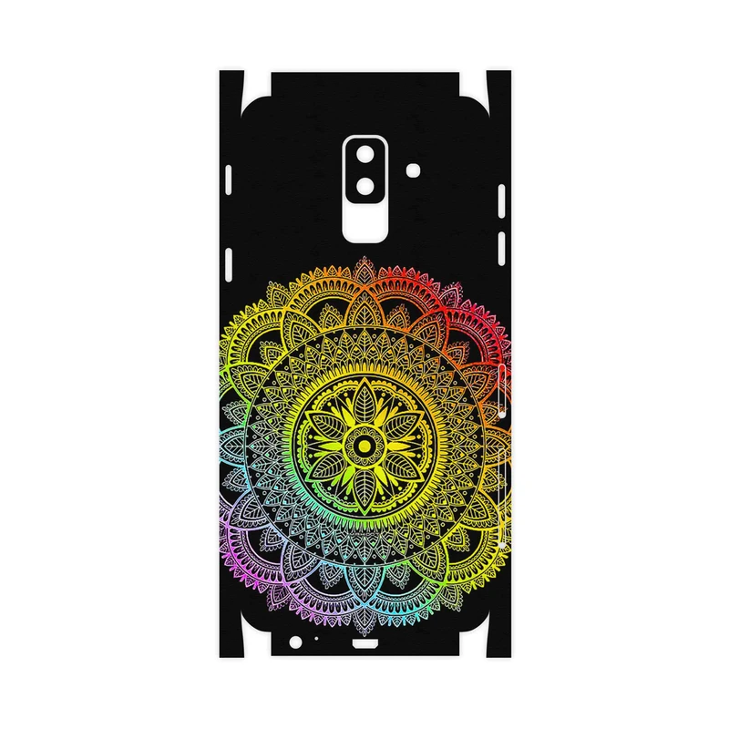 برچسب پوششی ماهوت مدل Mandala Design 4-FullSkin مناسب برای گوشی موبایل سامسونگ Galaxy A6 Plus 2018