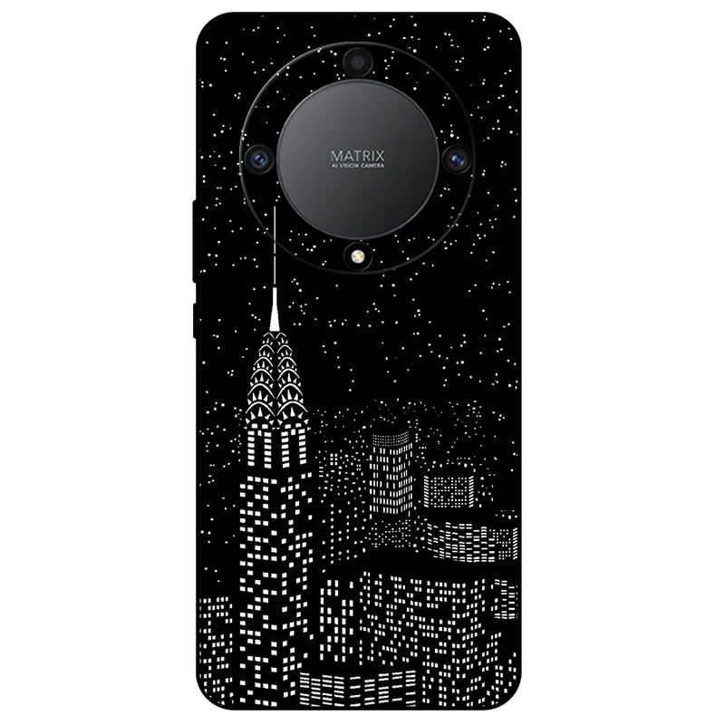 کاور مگافون طرح نیویورک مدل 7768 مناسب برای گوشی موبایل آنر X9A     