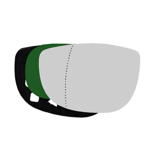 شیشه آینه جانبی چپ خودرو کالانیکس مدل SHIS-207L-10946 مناسب برای پژو 207 به همراه قاب و چسب