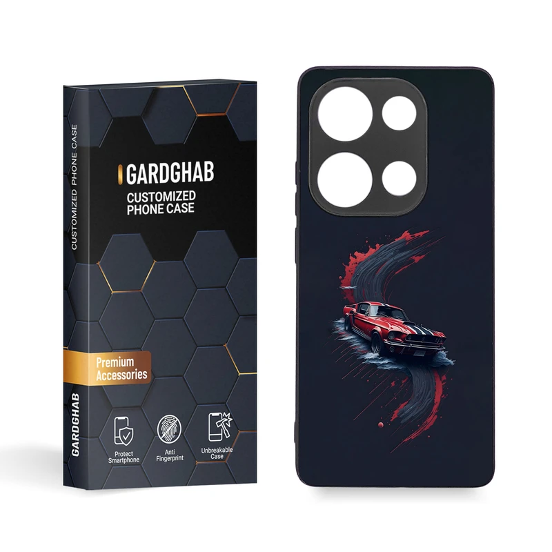 کاور گارد قاب مدل پسرانه مناسب برای گوشی موبایل شیائومی Redmi Note 13 Pro 4G / Poco M6 Pro 4G
