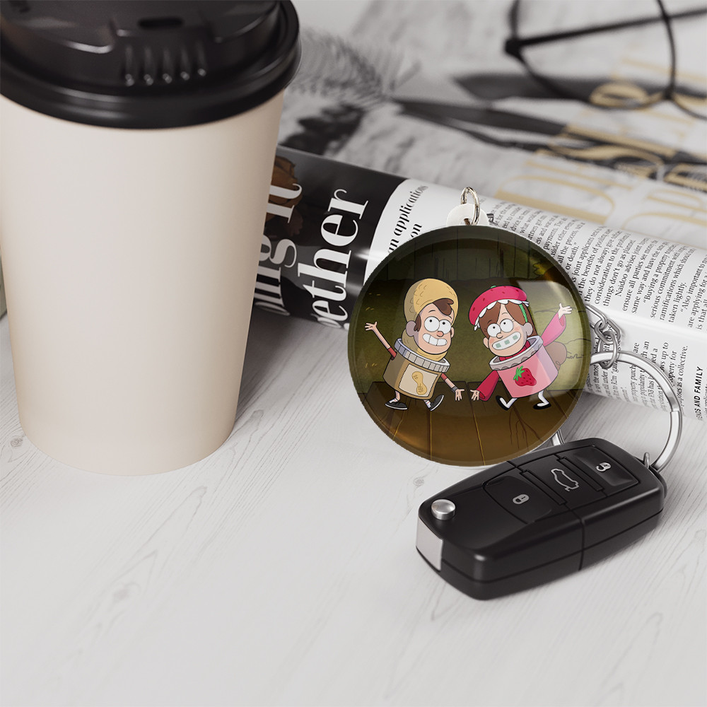 جاکلیدی خندالو مدل میبل و دیپر انیمیشن آبشار جاذبه Gravity Falls کد 26086