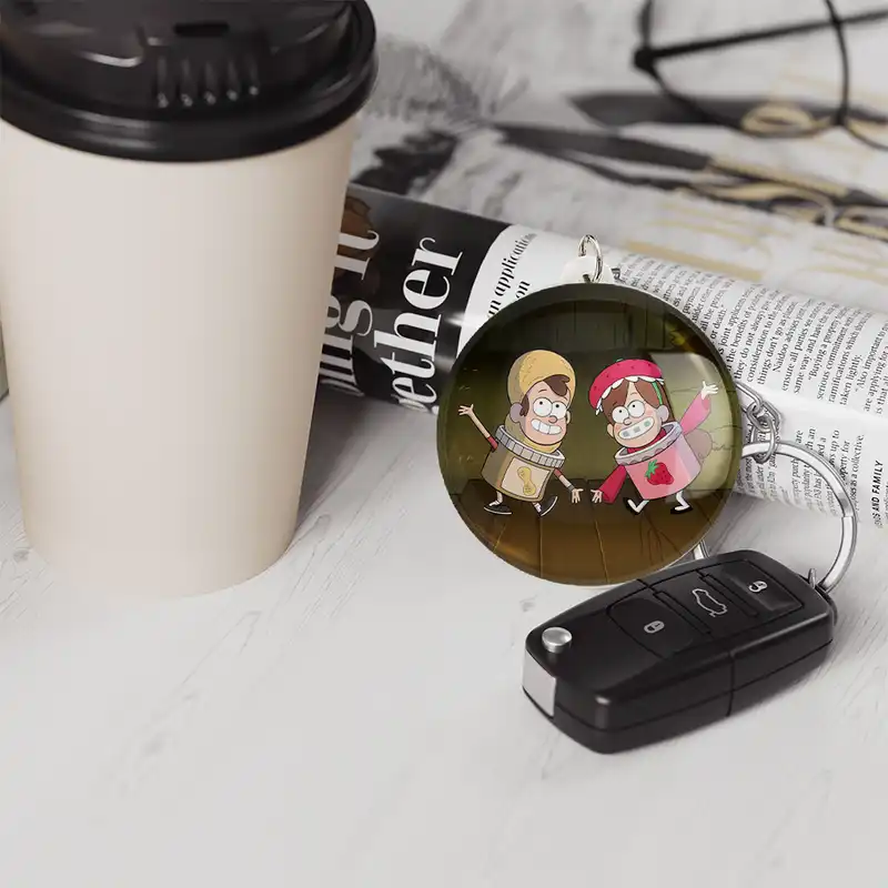 جاکلیدی خندالو مدل میبل و دیپر انیمیشن آبشار جاذبه Gravity Falls کد 26086