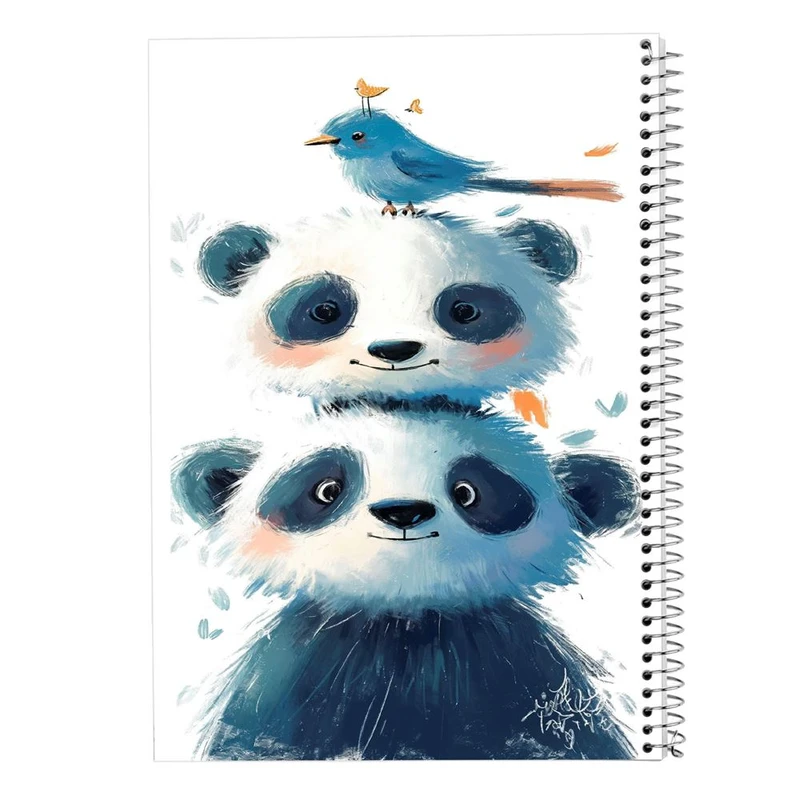 دفتر نقاشی 50 برگ مدوپد مدل موجودات فانتزی کد DF17177