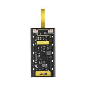 پاور بانک لیامی مدل LM-7022-22.5w ظرفیت 20000 میلی آمپر ساعت 