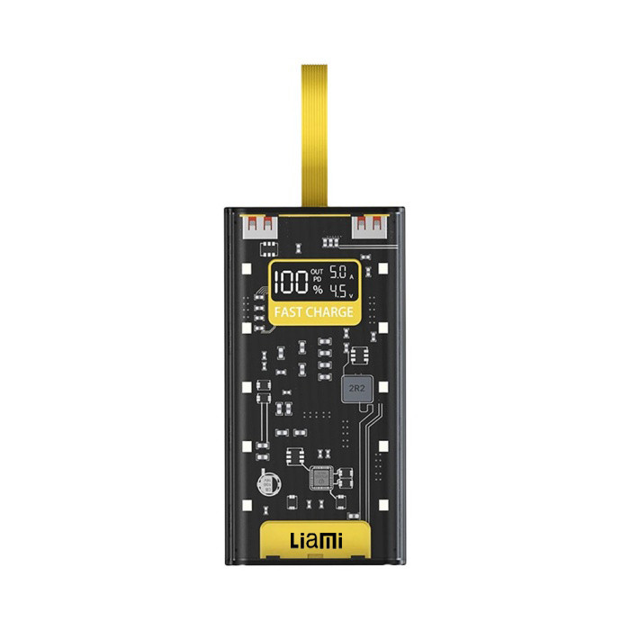 پاور بانک لیامی مدل LM-7011-22.5w ظرفیت 10000 میلی آمپر ساعت