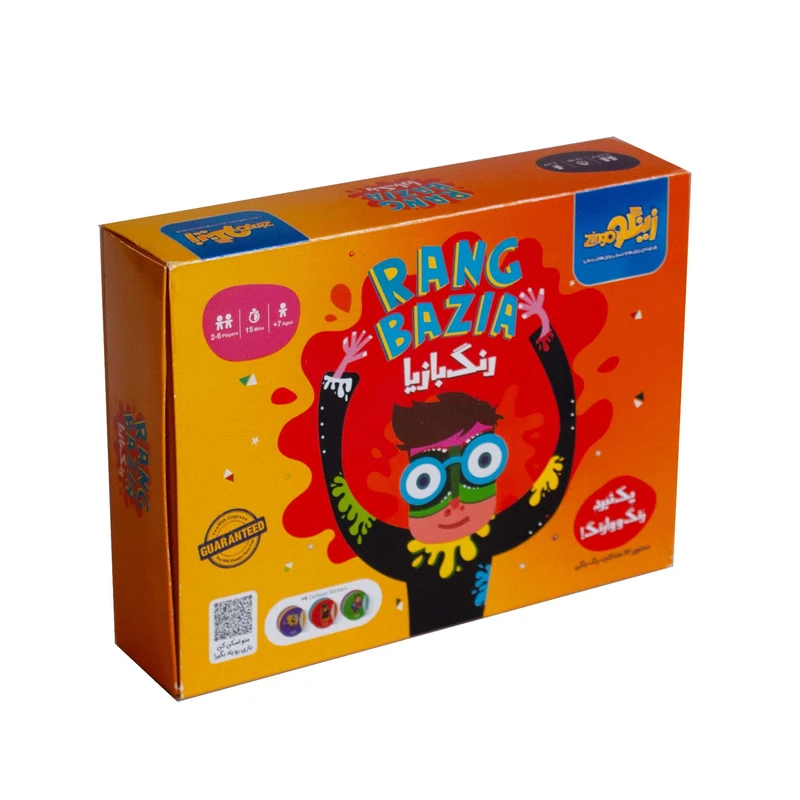بازی فکری زینگو مدل رنگ بازیا