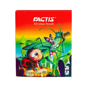 مداد رنگی 12 رنگ فکتیس طرح کفشدوزک