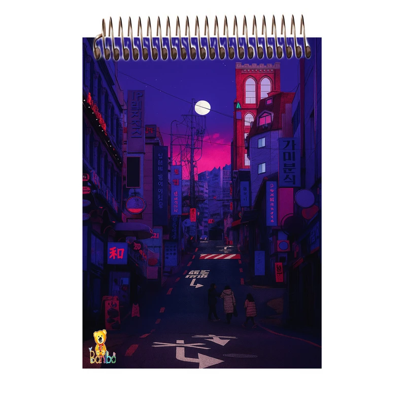 دفتر شطرنجی 100 برگ بانیبو مدل ژاپن کد 1145