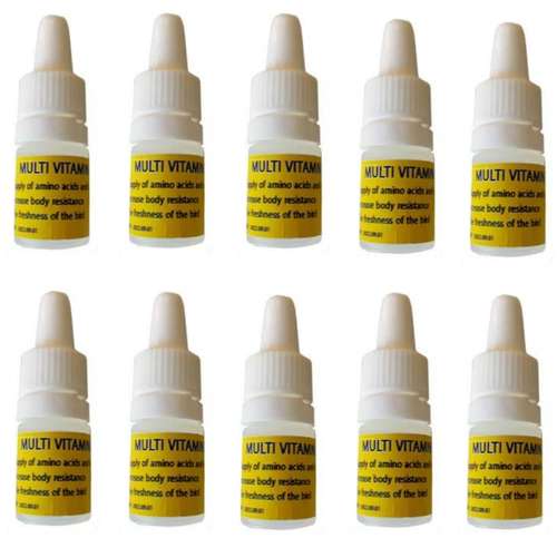 قطره مولتی ویتامین پرندگان مدل Golden Total حجم 50 میلی لیتر مجموعه 10 عددی