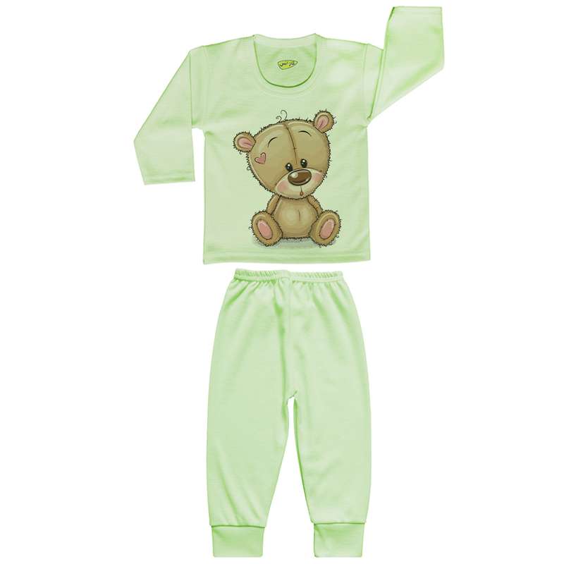 ست تی شرت و شلوار نوزادی کارانس مدل SBSG-3179